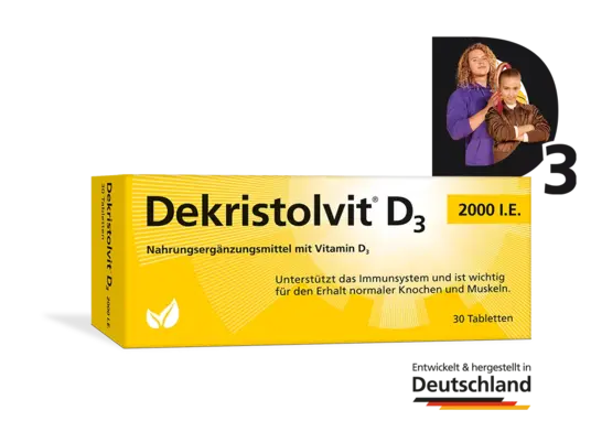 Dekristolvit D3 2000 I.E. 30 Tabletten